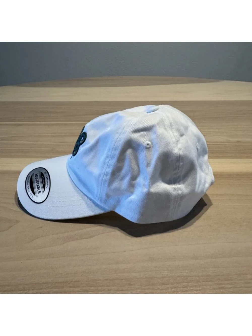 818 Tequila Yupoong The Classics Kendall Jenner White Green Logo Hat
